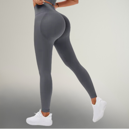 legging-sport-femme-gainant-gris