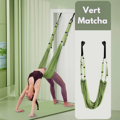 Hamac-aérien-vert matcha
